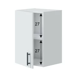 Pensile moderno modulabile 40x59h cm bianco - Thyra