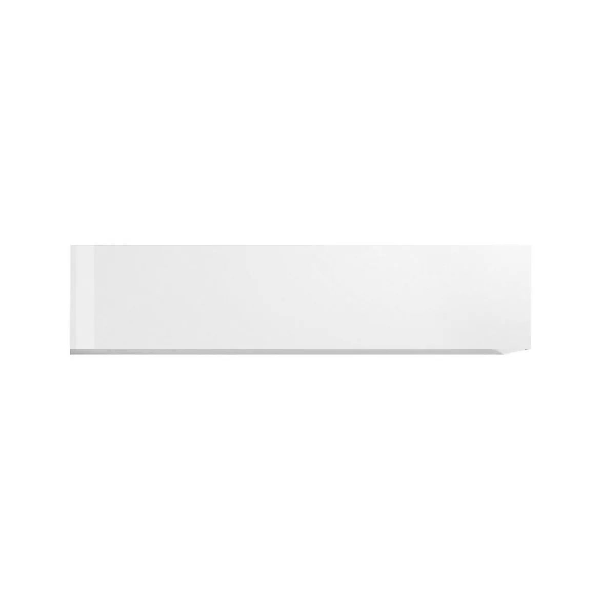 Pensile moderno 180x40h cm bianco lucido - Anette