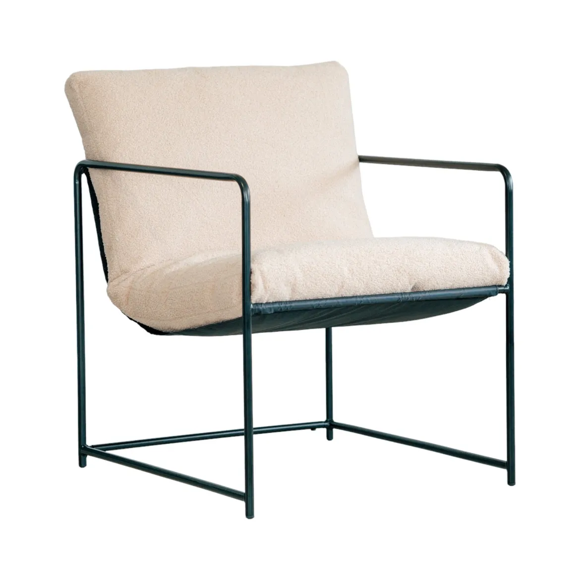 Poltrona Beige Braccioli Peso Supportato 90 kg 70x100x98h cm, Materiale Struttura in Legno Made in Italy - Lasnigo