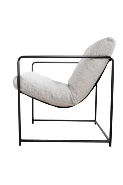 Poltrona Grigio Braccioli Peso Supportato 90 kg 70x100x98h cm, Materiale Struttura in Legno Made in Italy - Lasnigo
