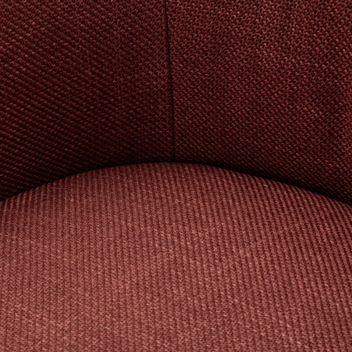 Poltrona Rosso Bianco Base Girevole Braccioli 84x66x80h cm, Materiale Struttura in Metallo - Toamas