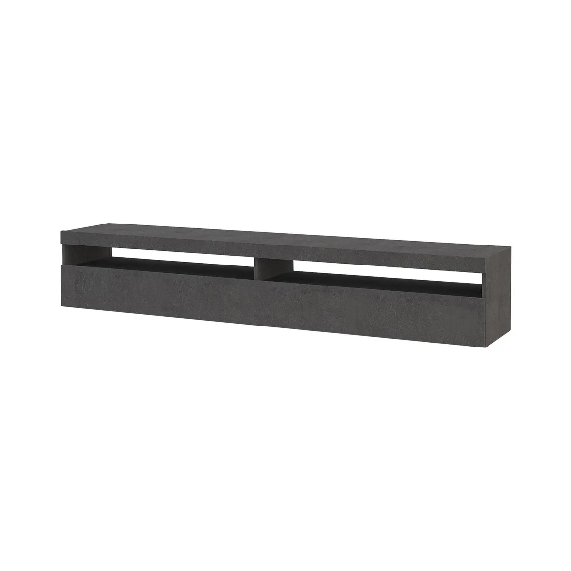 Porta TV ardesia 200x45x36h cm 2 ante - Active