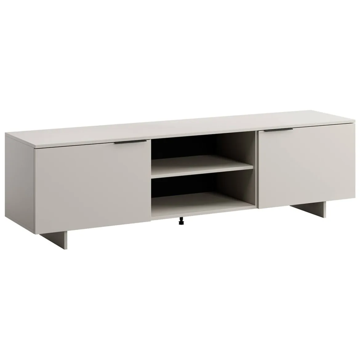 Porta TV beige 180x41x55h cm 2 ante - Buono