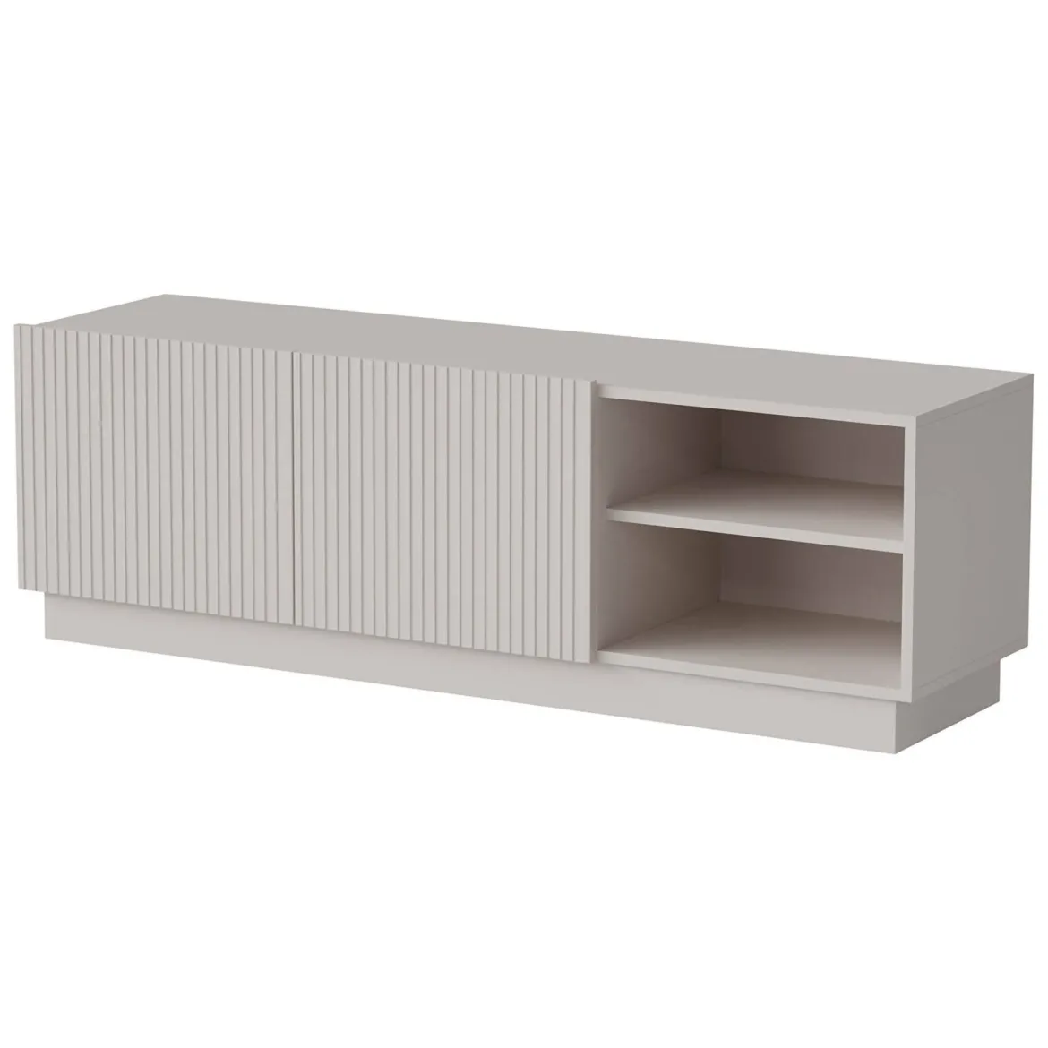 Porta TV beige 150x40x48h cm 2 ante - Finita
