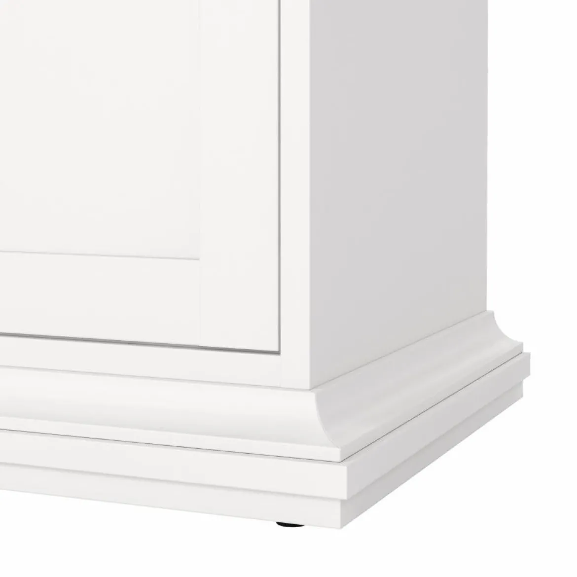 Porta TV bianco 149x41x50h cm 2 ante - Ziba