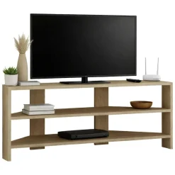 Porta TV quercia 114x36x45h cm in legno - Centauro