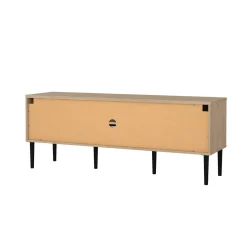 Porta TV rovere 147x39x56h cm 2 ante e 1 cassetto - elie