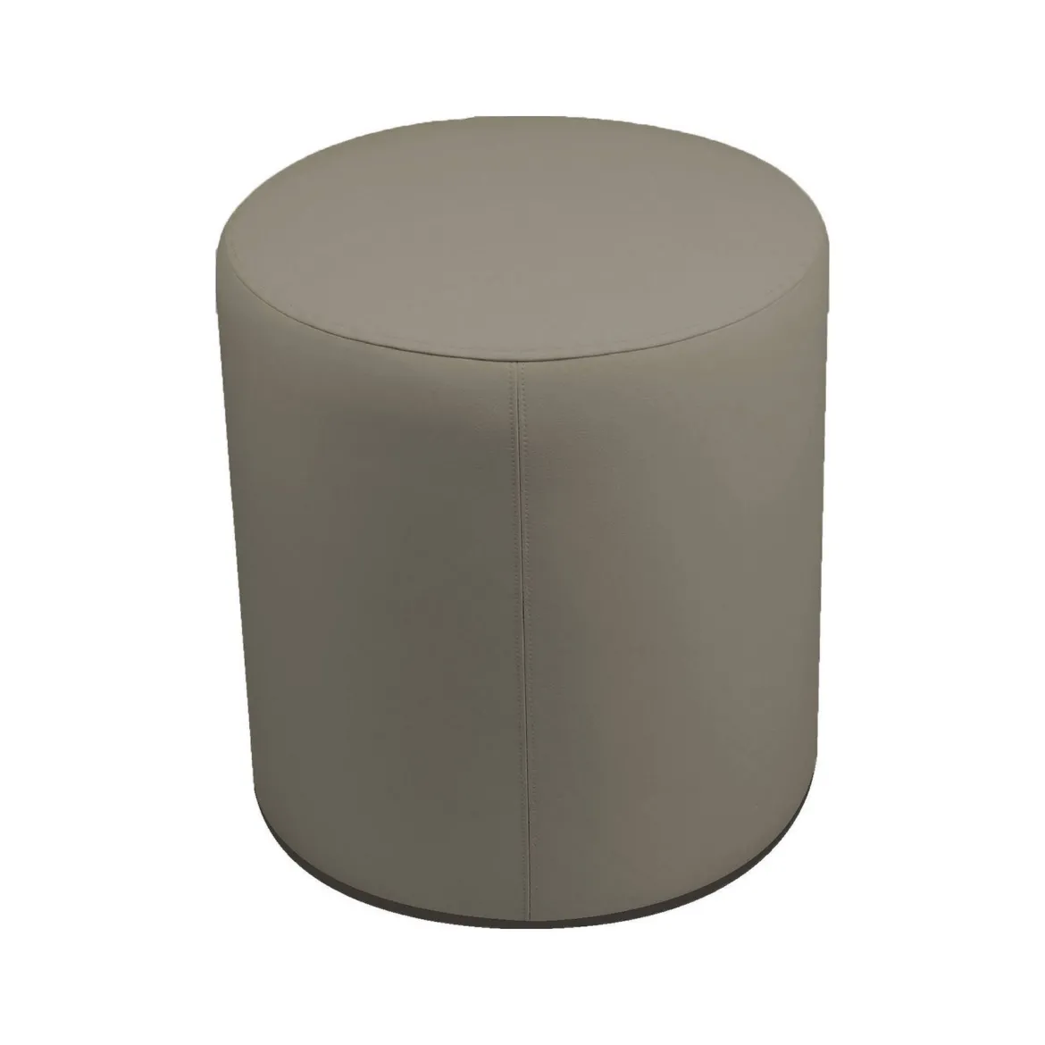 Pouf cilindrico tortora 40x40x42h cm - Lisboa