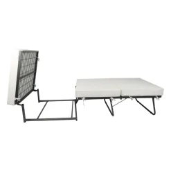 Pouf cubico verde 78x78x45h cm - letto Arno