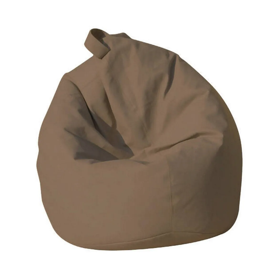 Pouf moderno beige 70x70x110h cm - Azelia