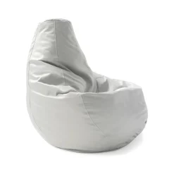 Pouf moderno bianco 70x70x110h cm - Asino