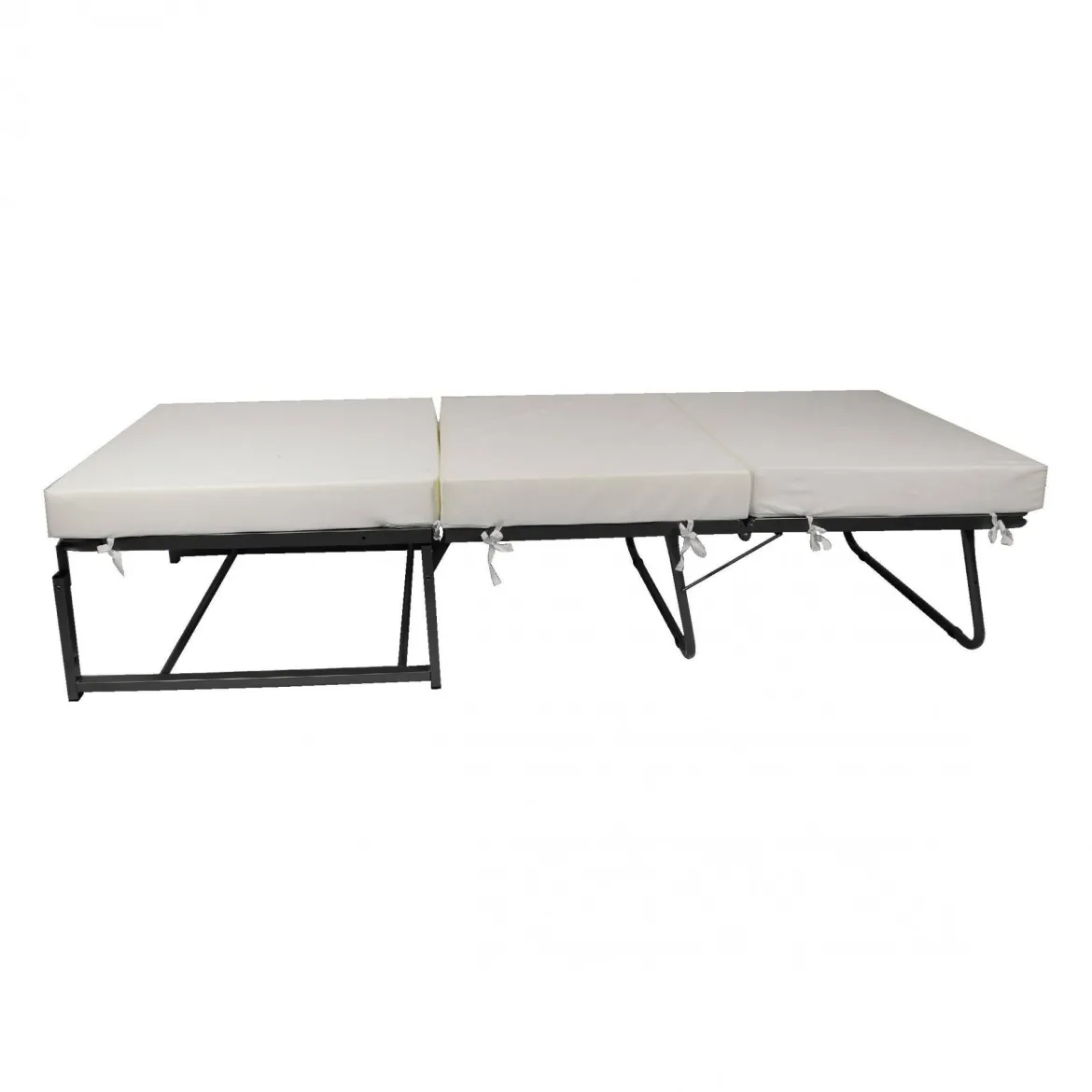 Pouf quadrato marrone 78x78x45h cm - letto Arno