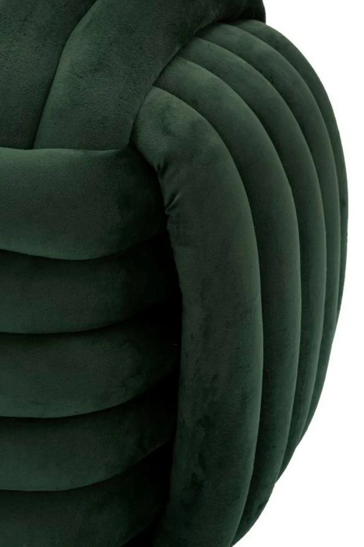 Pouf quadrato verde 45x45x45h cm - Bozzente