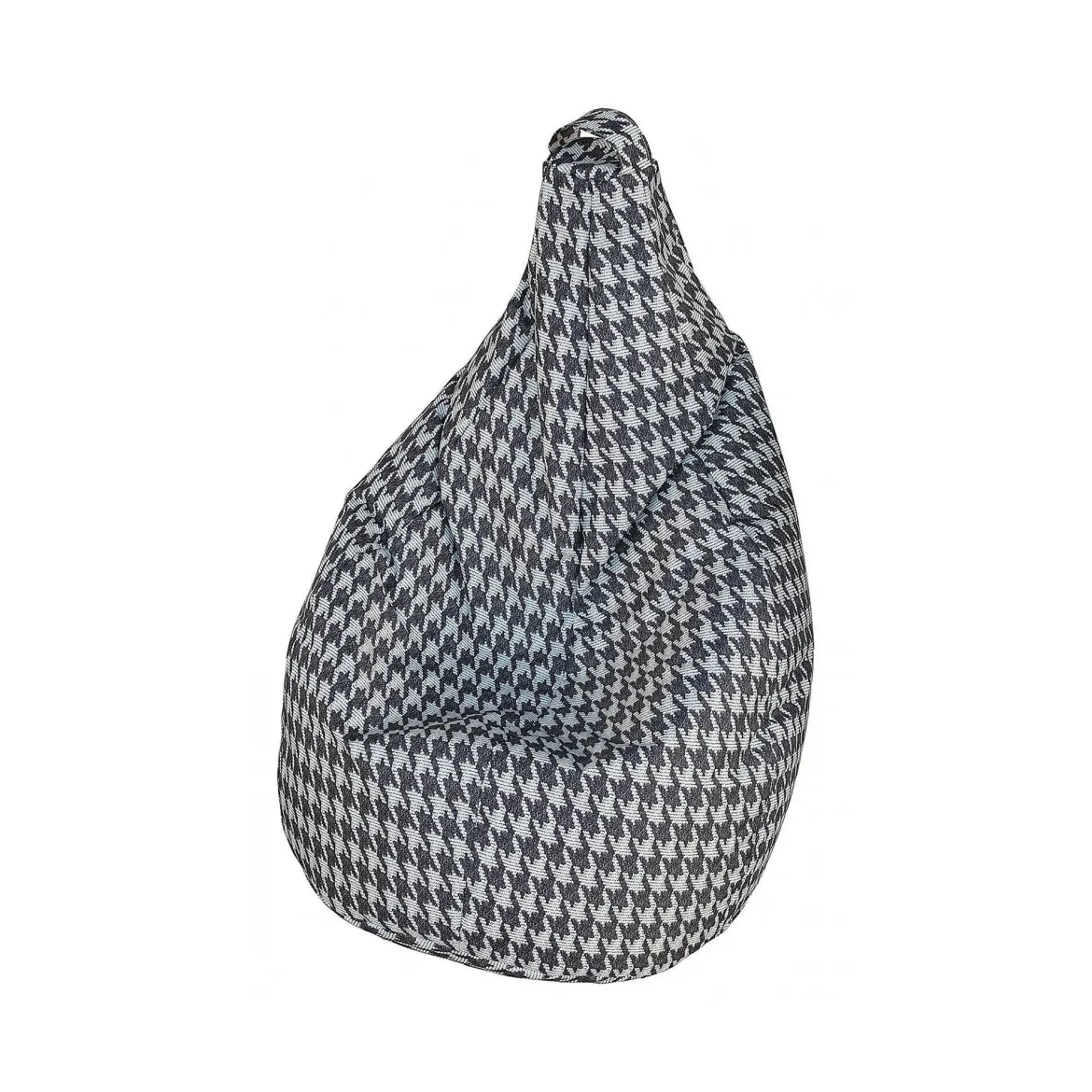 Pouf sacco a scacchi 80x80x120h cm - Maristella