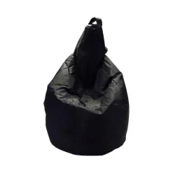 Pouf sacco nero 80x80x120h cm - Angillina
