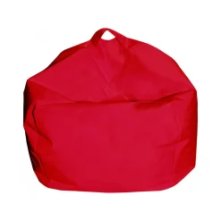 Pouf sacco rosso 65x65x50h cm - Ascia