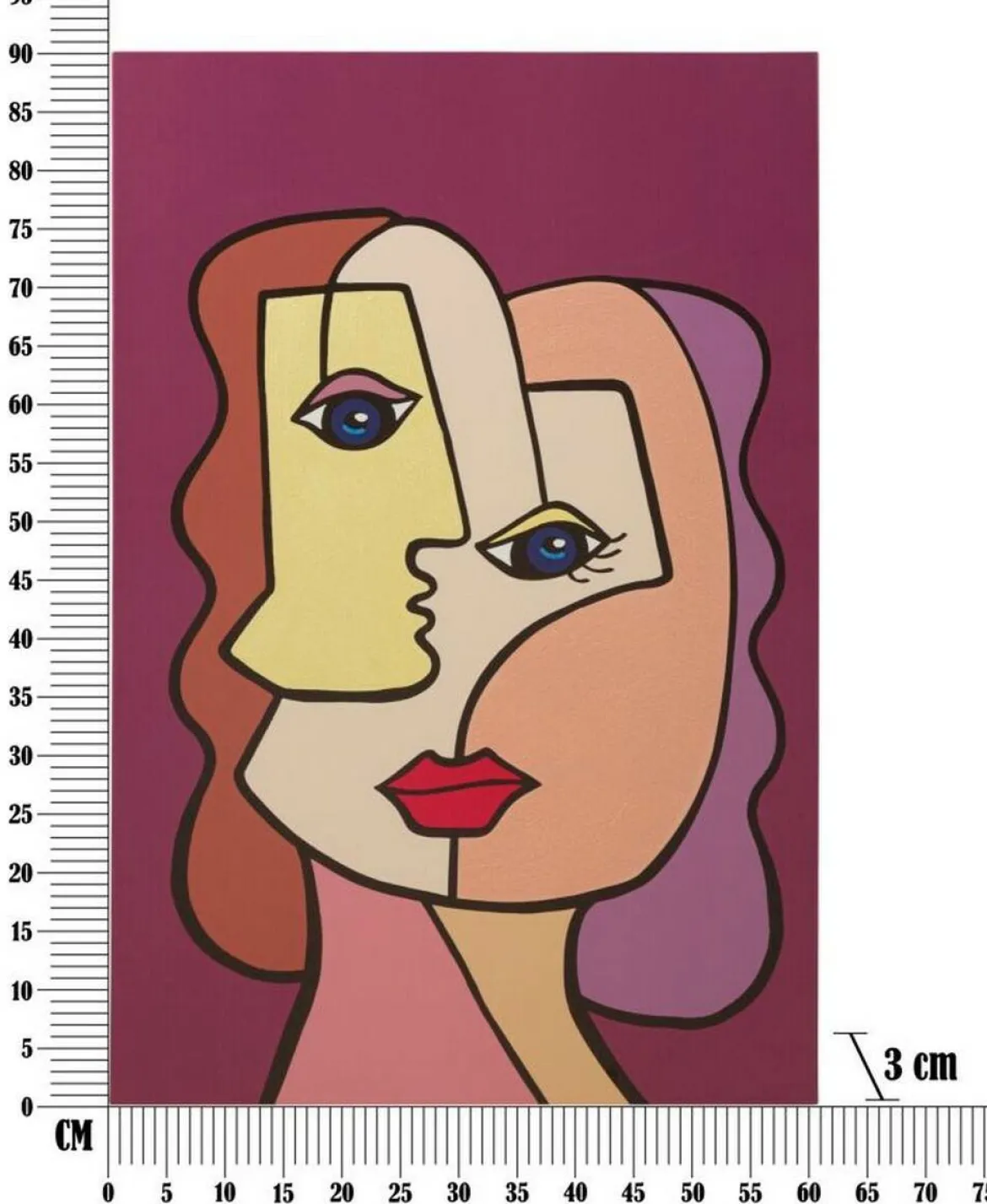 Quadro Andy, 60x3 h90 cm, Multicolore