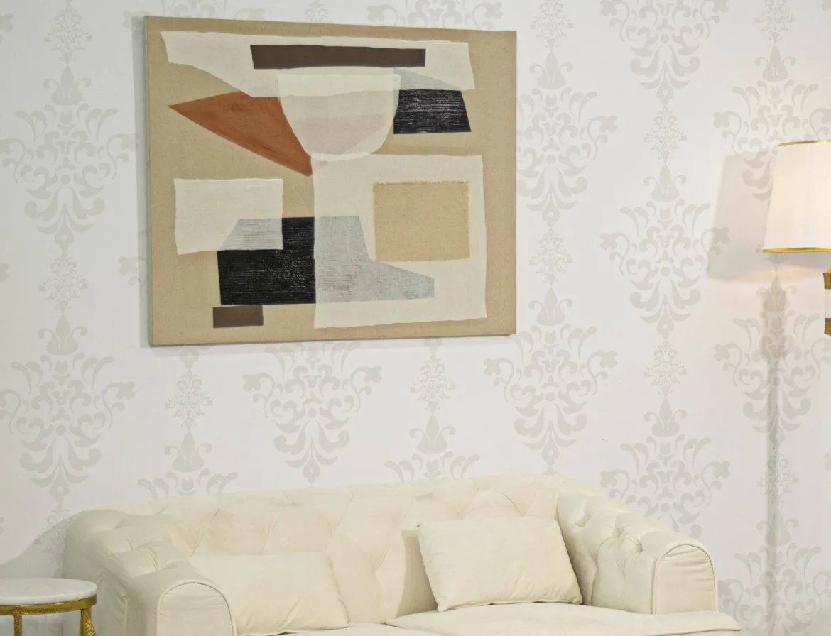 Quadro Claes, 80x3 h100 cm, Multicolore