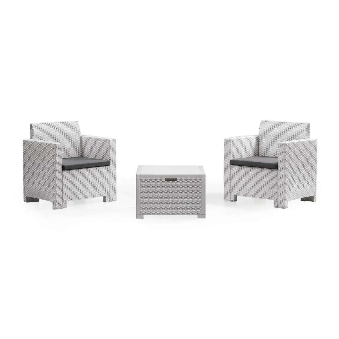 Salotto da esterno poltrone bianco - Apis