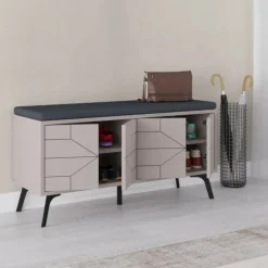 Scarpiera 4 ante beige 107x55h cm - Velma