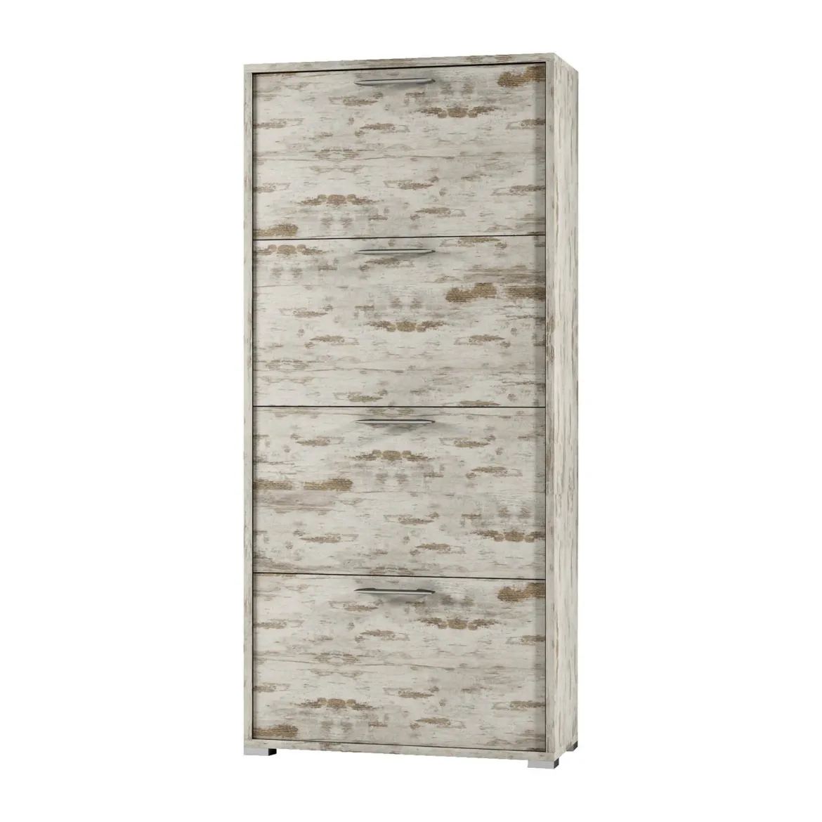 Scarpiera 4 ante betulla 67x147h cm - Adeindein