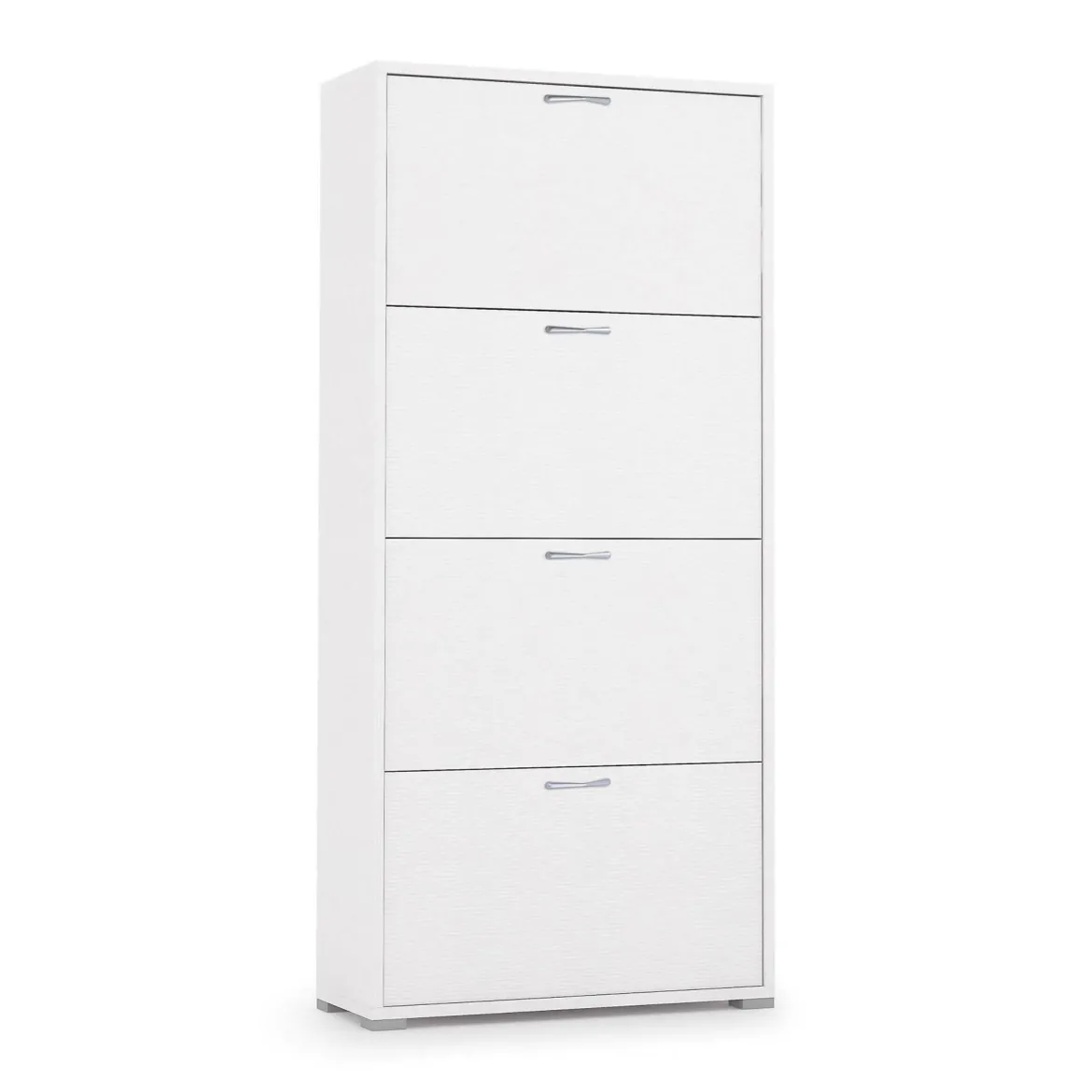 Scarpiera 4 ante bianca 67x147h cm - Adeindein