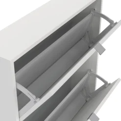Scarpiera 4 ante bianca 70x162h cm - Desideria
