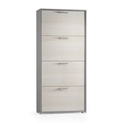 Scarpiera 4 ante larice 67x147h cm - Adeindein