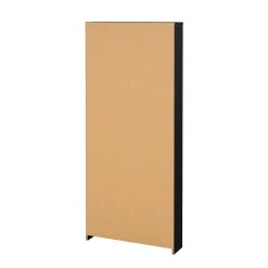 Scarpiera 4 ante nera 70x162h cm 12 paia - Desideria