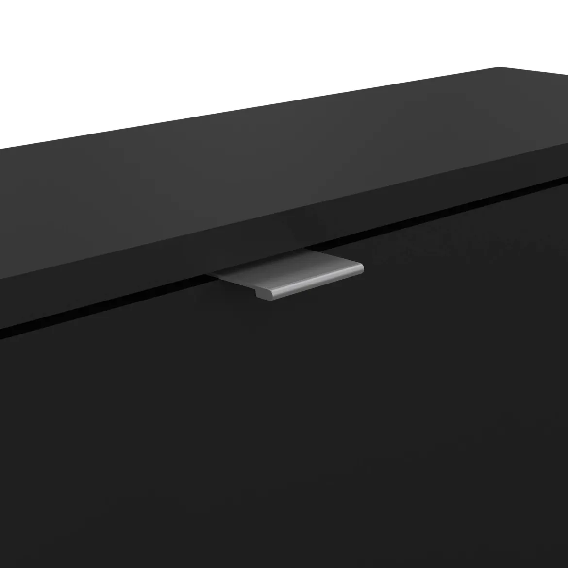 Scarpiera 4 ante nera 70x162h cm 12 paia - Desideria