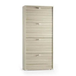 Scarpiera 4 ante rovere 67x147h cm - Adeindein