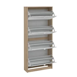 Scarpiera 4 ante rovere 70x162h cm - Aepytus