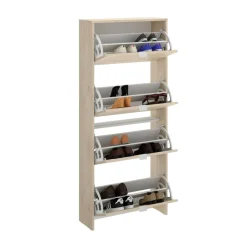 Scarpiera 4 ante rovere 61x149h cm - Arsa