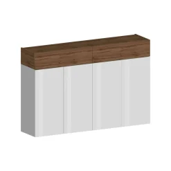 Scarpiera 6 ante rovere 154x100h cm - Are