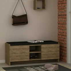 Scarpiera 2 ante rovere 110x43h cm - Axar