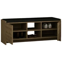 Scarpiera 2 ante rovere 110x43h cm - Axar
