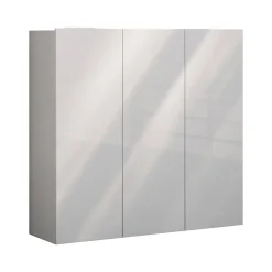 Scarpiera basic 3 ante bianca lucida 120x115h cm - Alcazar