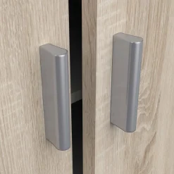Scarpiera basic 2 ante rovere 54x108h cm - Abram