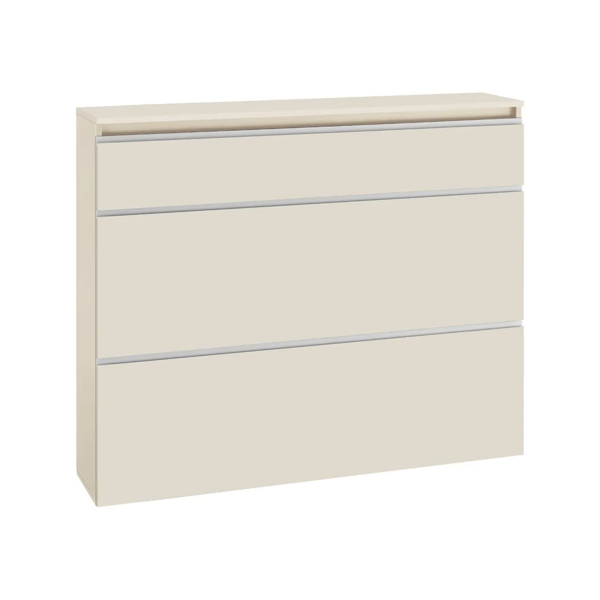 Scarpiera Beige 9 Ripiani 16 Paia 120x26.5x108h cm, 9 Vani - Marconi