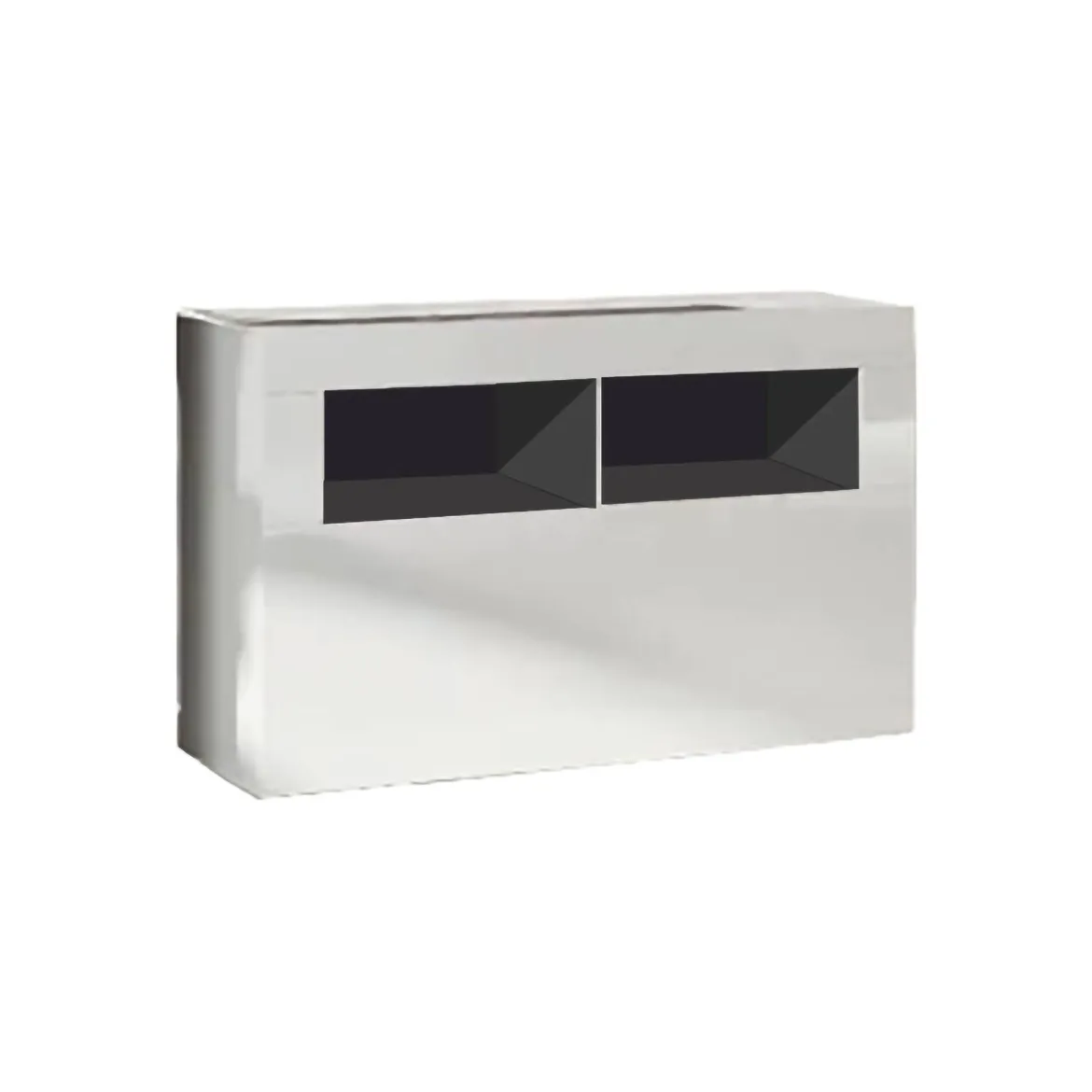 Scarpiera bianca lucida 91x57h cm - Bernardin