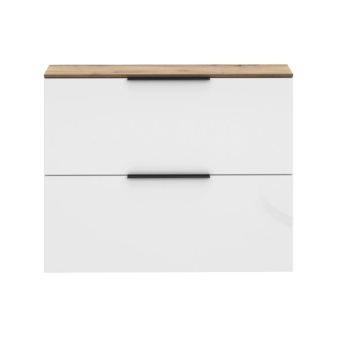 Scarpiera Bianco Lucido Cassetti Ripiani 100x19x80h cm, 10 Paia - Faloppio