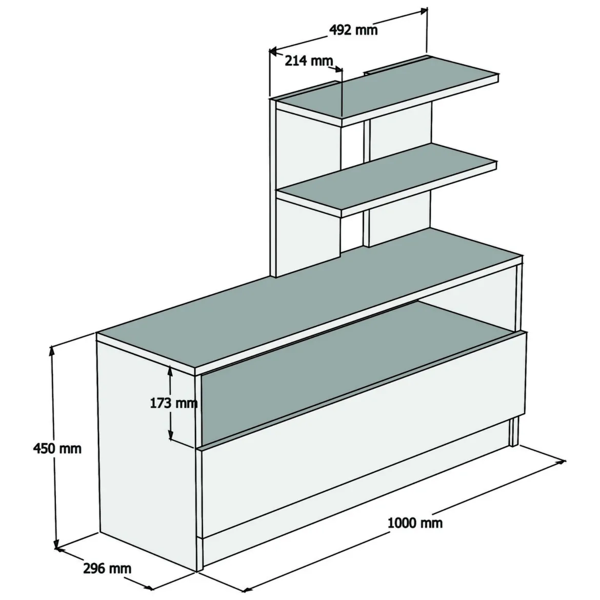 Scarpiera Bianco 4 Ripiani 12 Paia 100x30x85h cm, Un'anta - Sinni