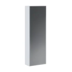 Scarpiera Bianco 6 Ripiani 7 Vani 51x28x160h cm, Un'anta - Stazzema