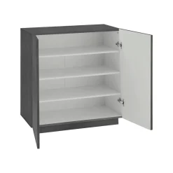 Scarpiera elegante salvaspazio ardesia 80x86h cm - Apetta