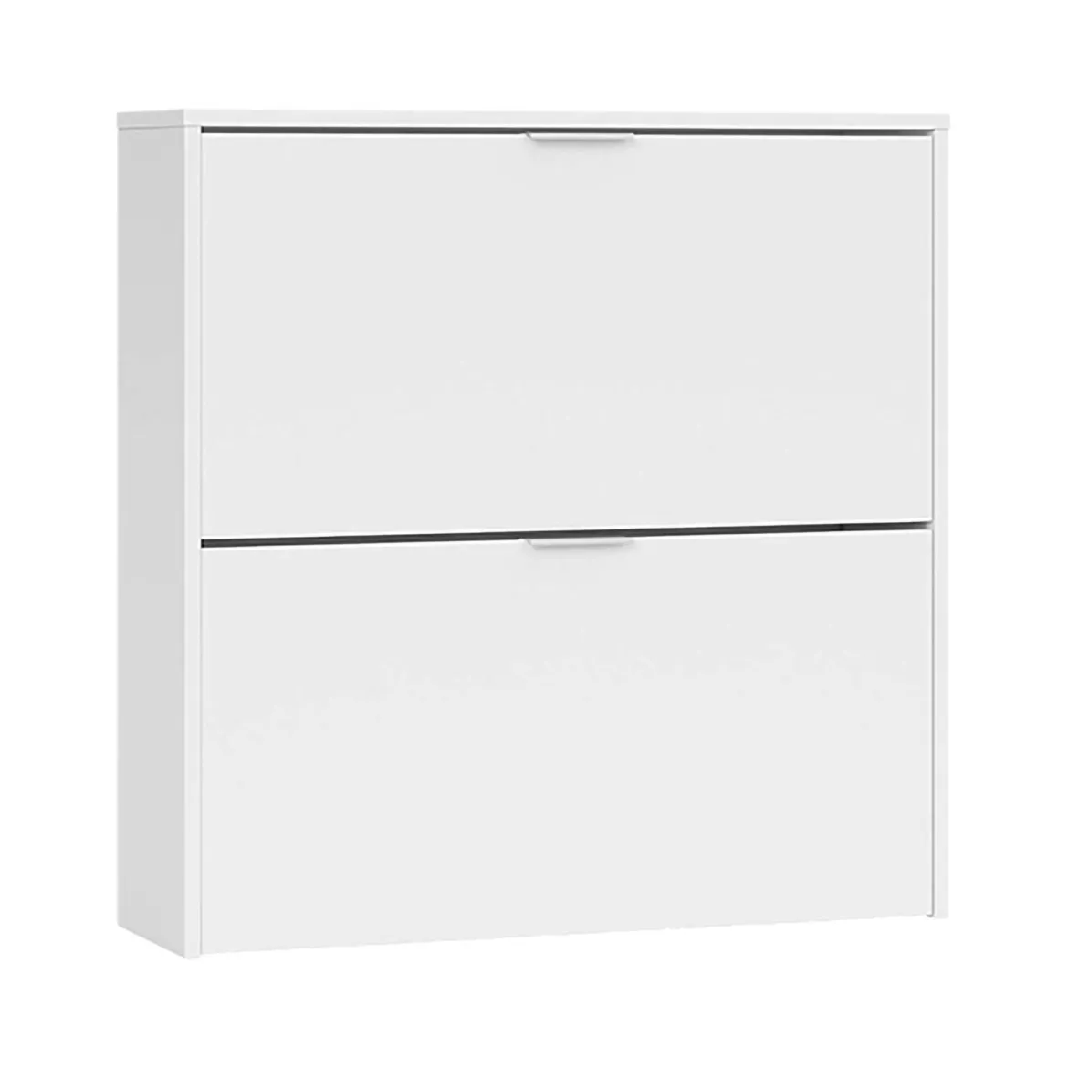 Scarpiera minimal 2 ante bianca 75x76h cm - Anakin
