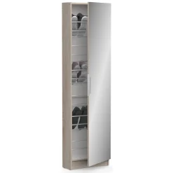 Scarpiera 12 paia rovere 50x180h cm - Baucina