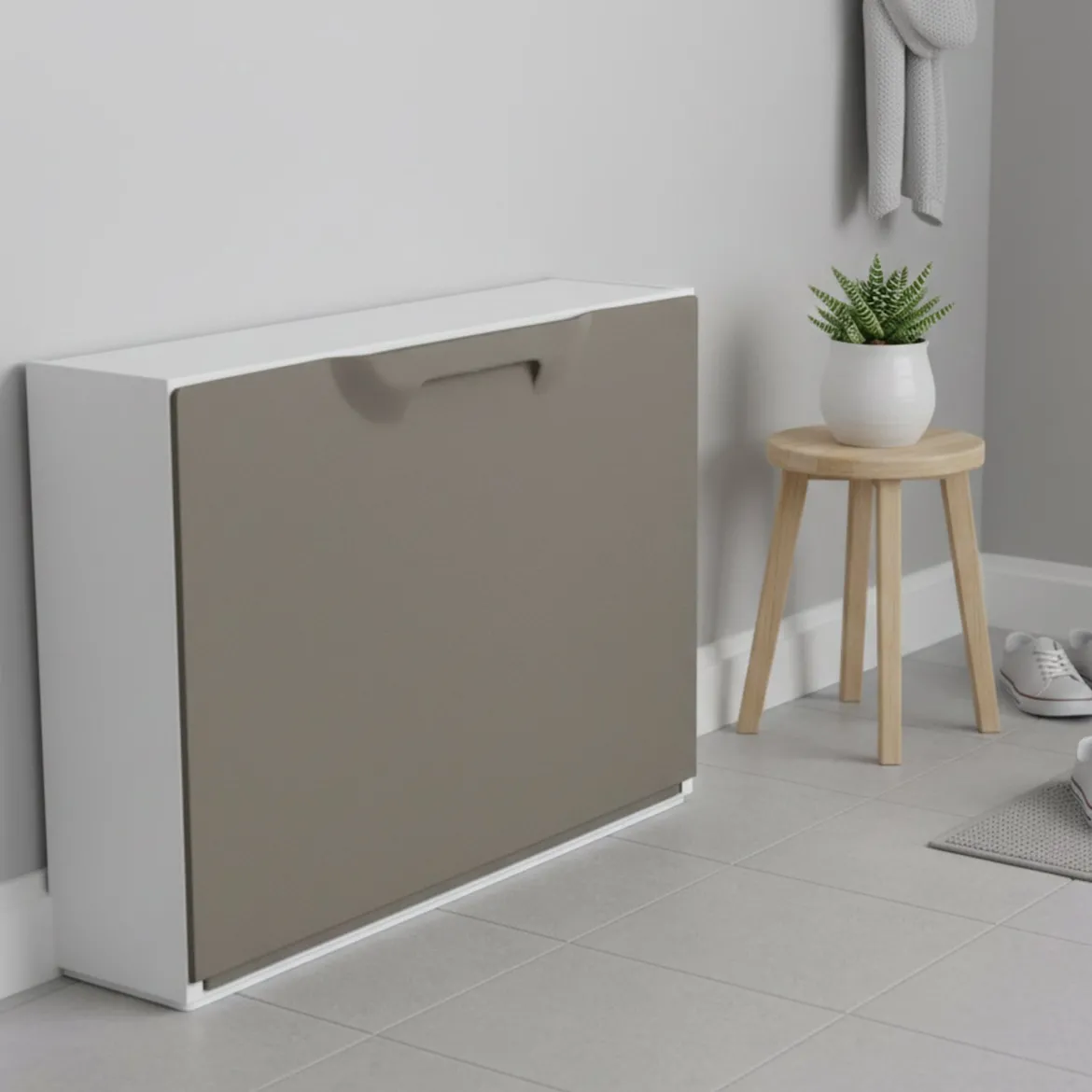 Scarpiera 6 paia tortora 51x40h cm - Avon