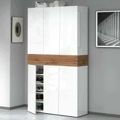 Scarpiera XL 7 ante rovere 114x200h cm - Charoite