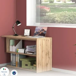 Scrivania angolare rovere 120x50cm - Topazio