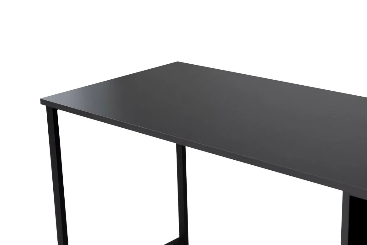 Scrivania lineare antracite 240x60cm - Violet